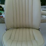 Jaguar Seat in Cream Leather